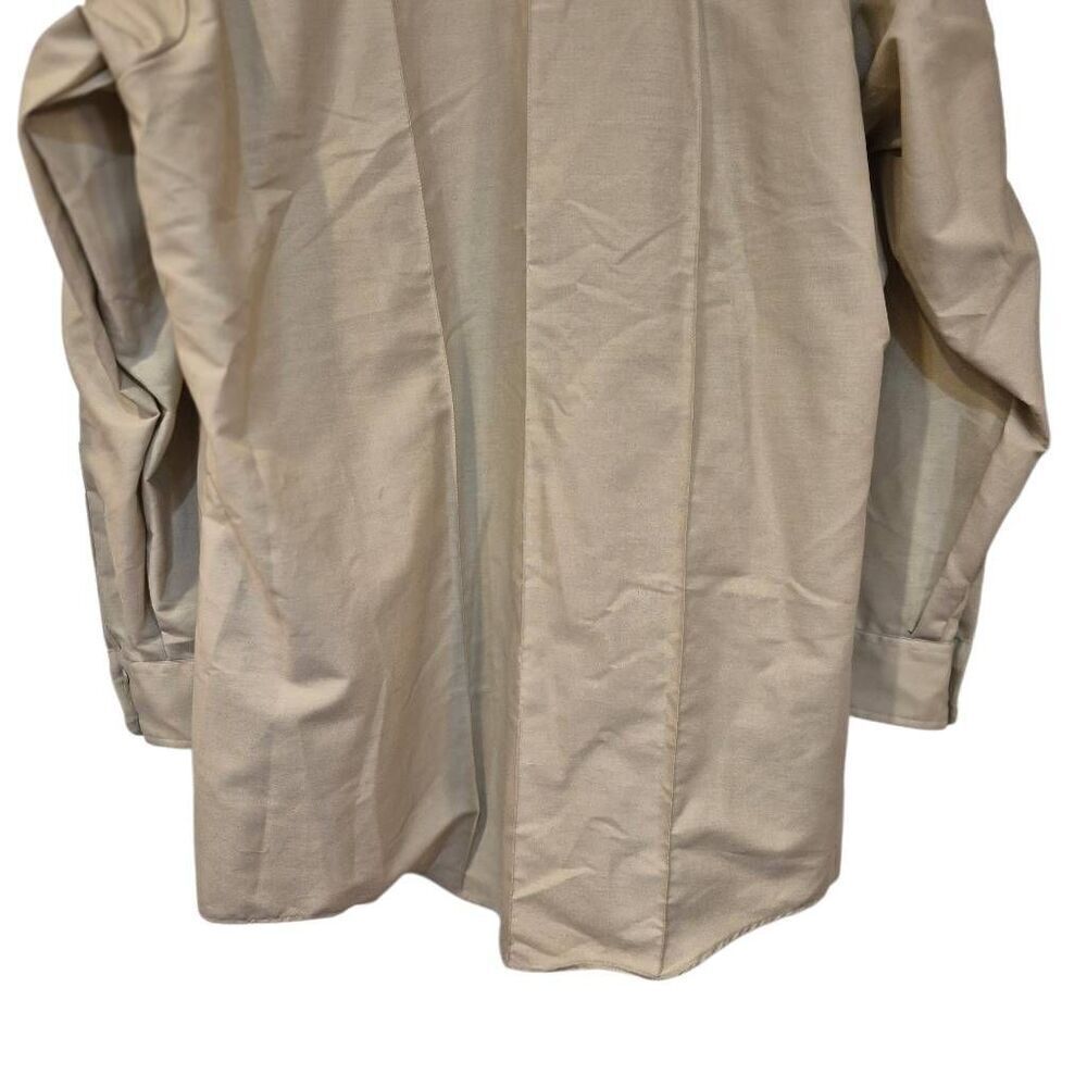 Elbeco Women's Tan Poly/Cotton Teflon Paragon Plus Style OP875-3 Shirt NEW - Picture 4 of 11